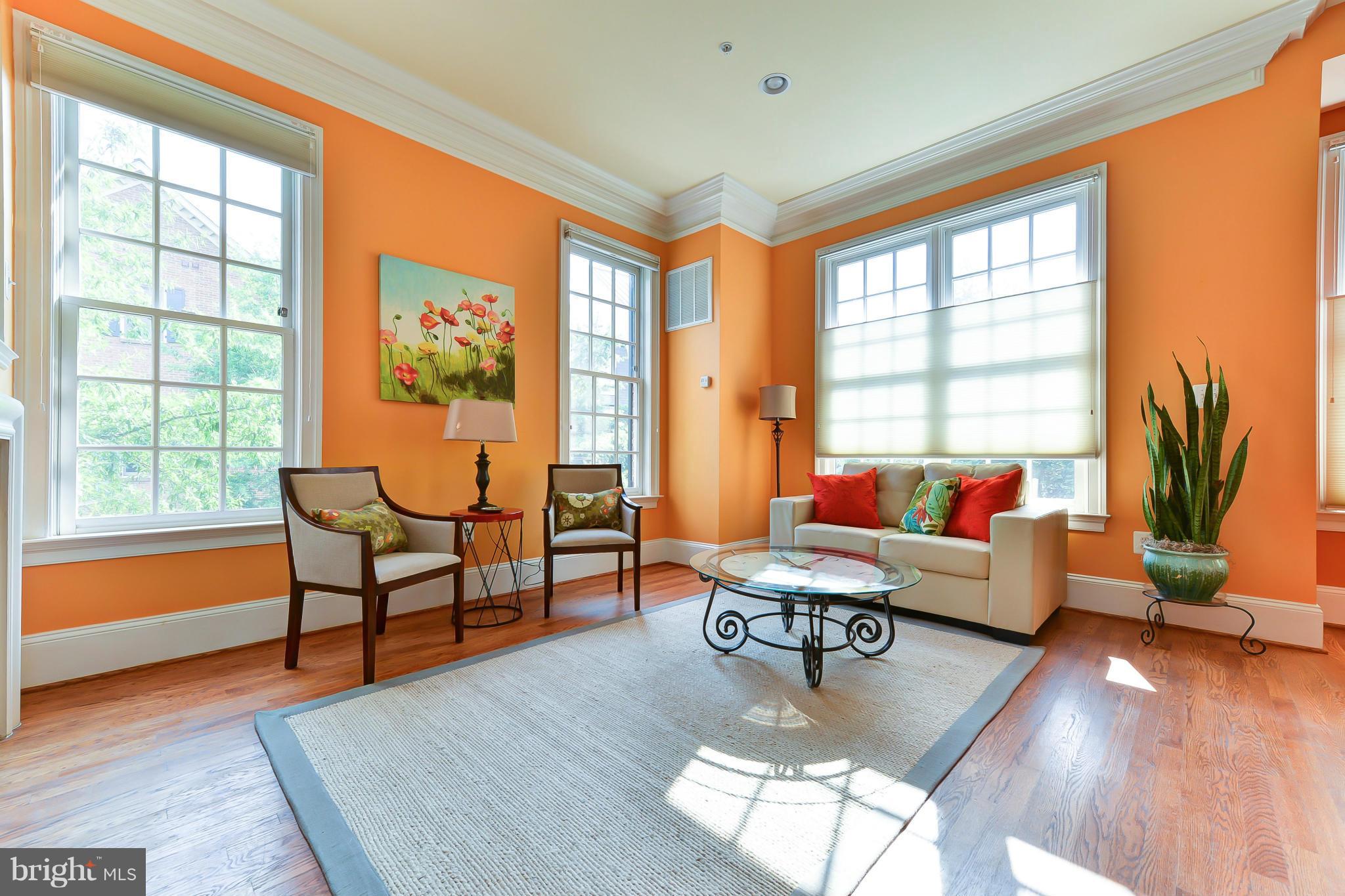 1728 Carpenter Road Alexandria, VA 22314 - Photo 9 of 29 a living room with furniture and a large window