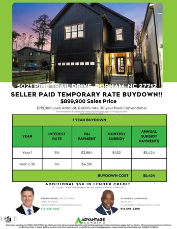 $899,900 | 5021 Pine Trail Drive, Durham, NC 27712