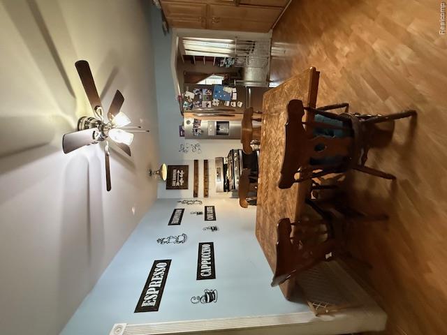 7813 Rookway Road Birch Run, MI 48415 - Photo 22 of 62 Dining area with light wood-style flooring and ceiling fan