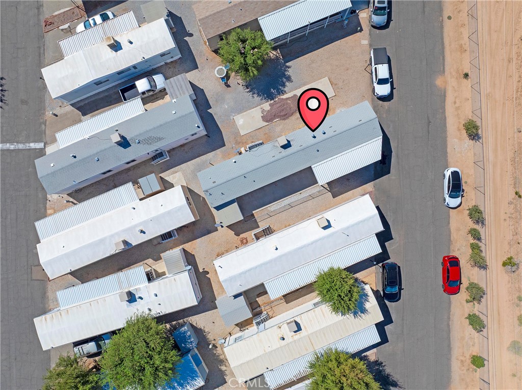 22601 Bear Valley Road, Unit 17 Apple Valley, CA 92308 - Photo 27 of 36 an aerial view of residential house with an outdoor space