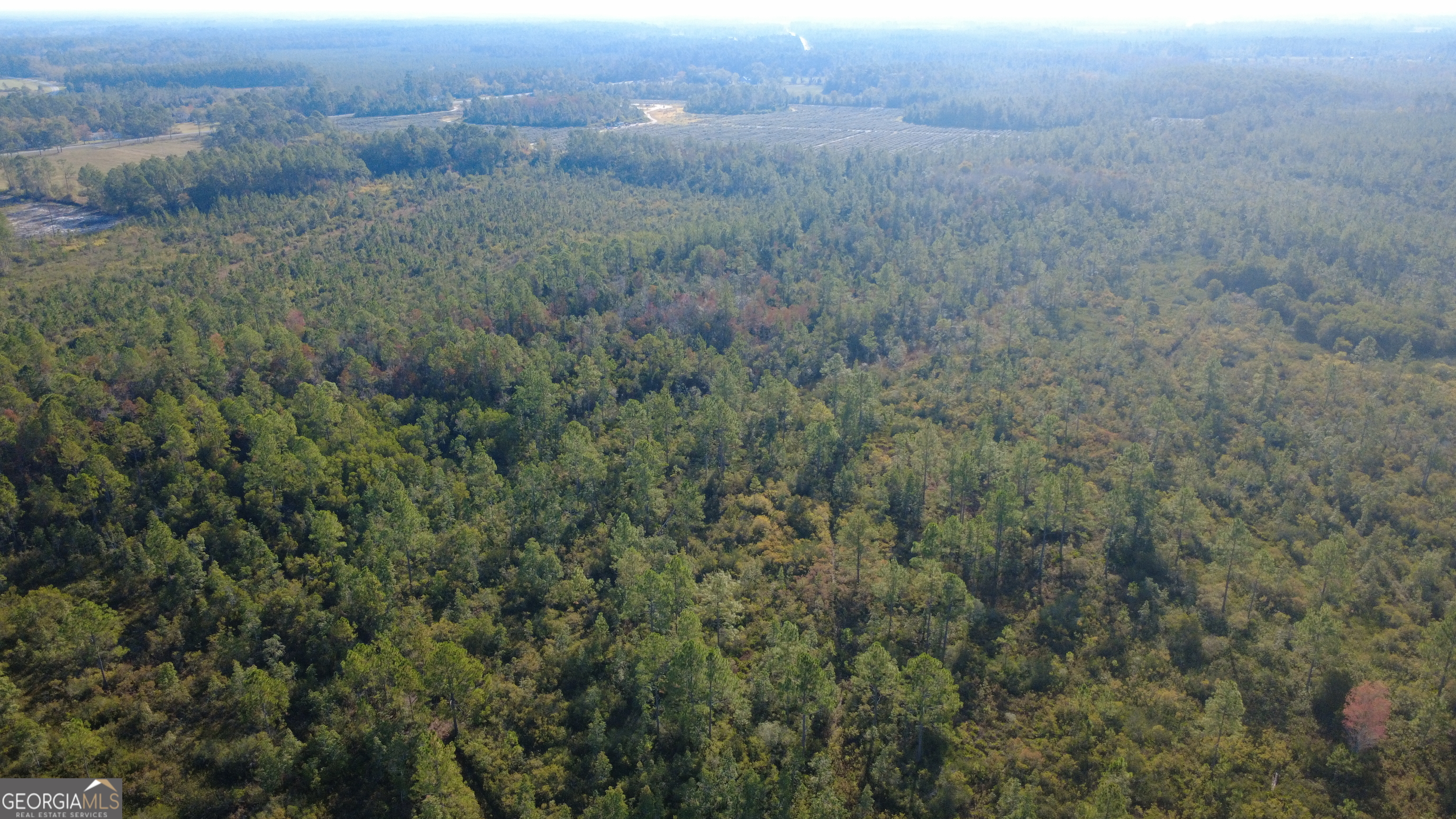 0 Fargo Highway Homerville, GA 31634 - Photo 10 of 13 an aerial view of residential houses with outdoor space and trees
