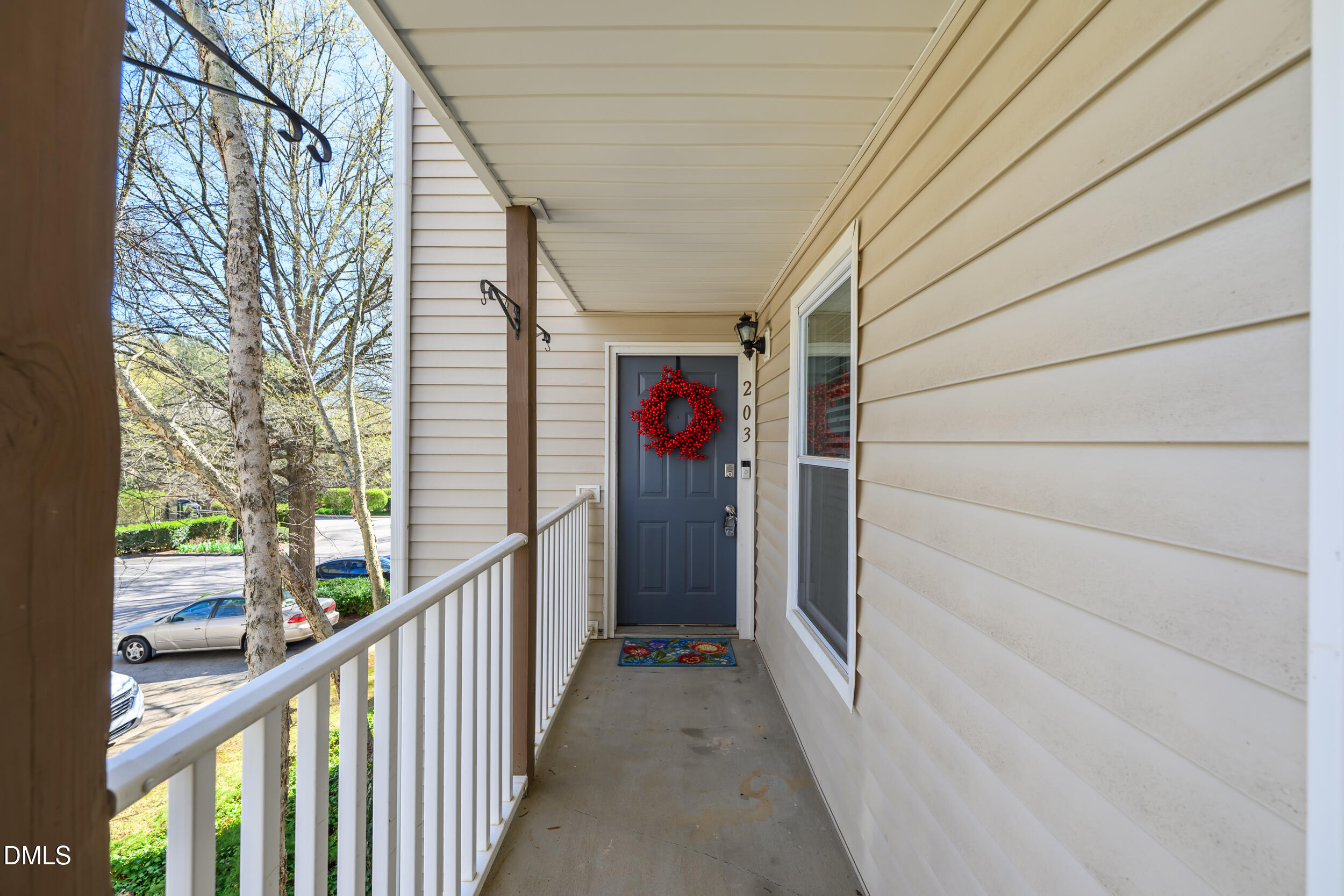 1312 Hillbrow Lane, Unit 203 Raleigh, NC 27615 - Photo 2 of 26 a view of a porch
