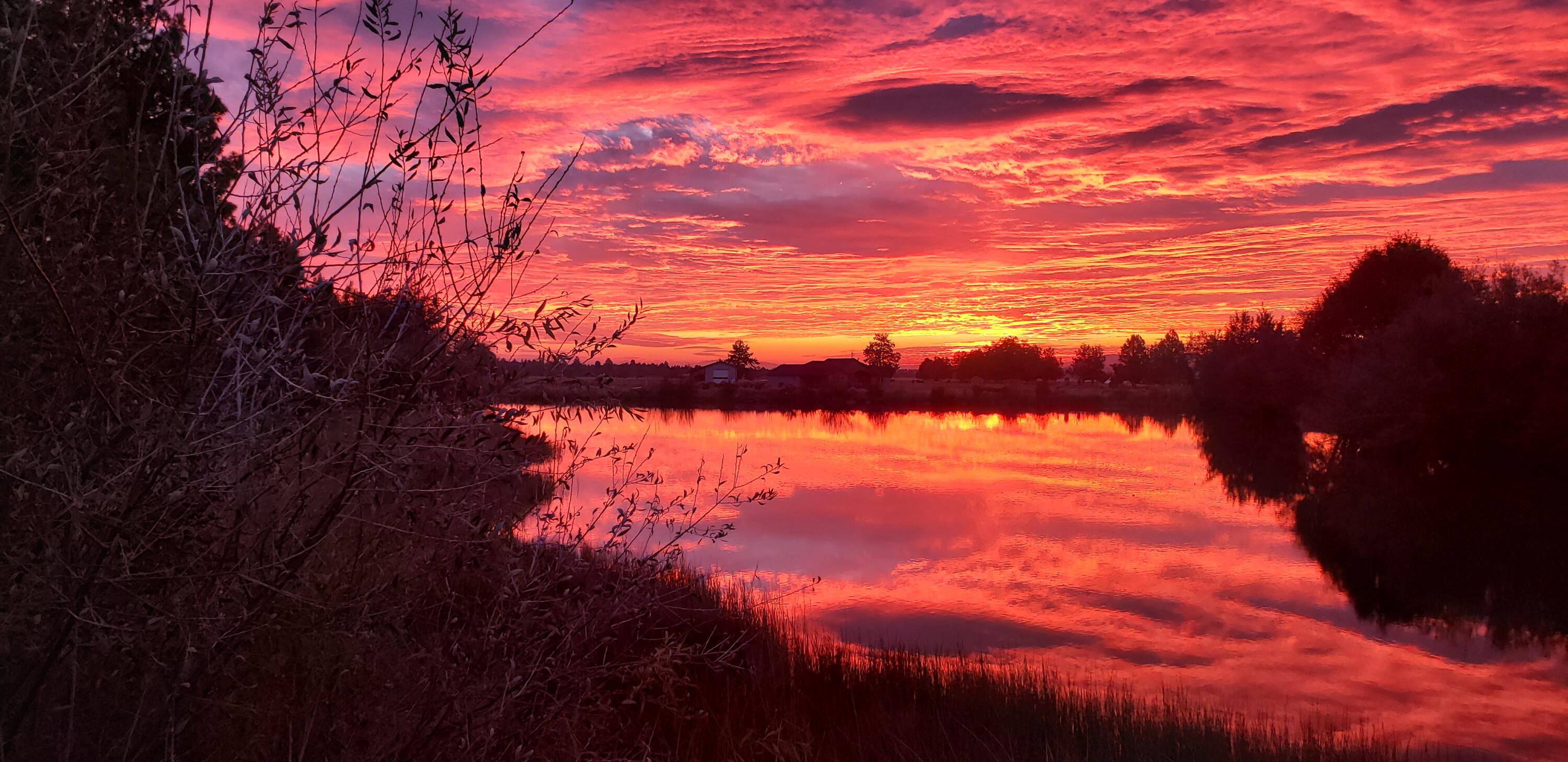 69015 Hurtley Ranch Road Sisters, OR 97759 - Photo 88 of 88 Sunrise on the pond