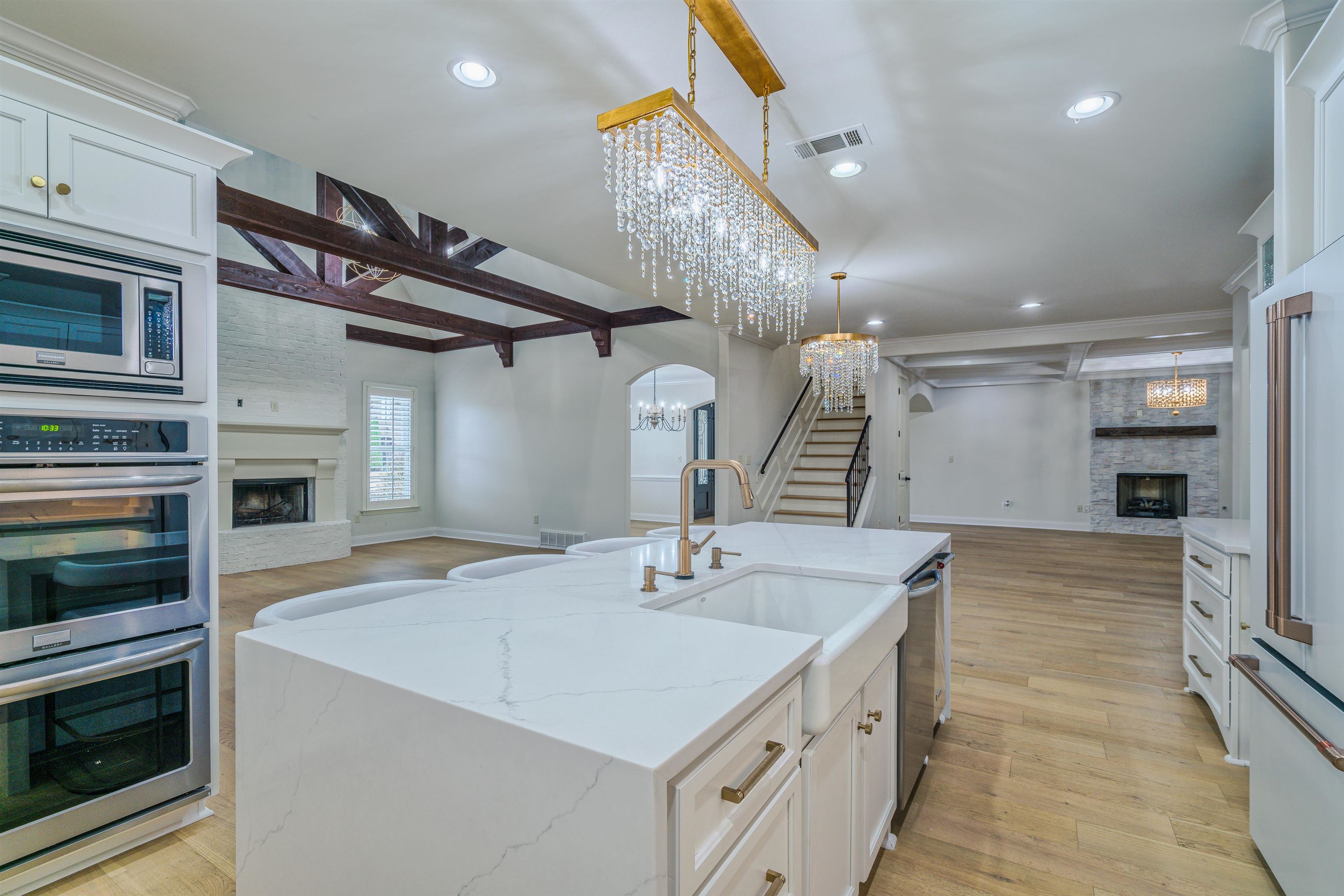 1361 Conser Street Collierville, TN 38017 - Photo 9 of 25 a bathroom with a sink and a mirror
