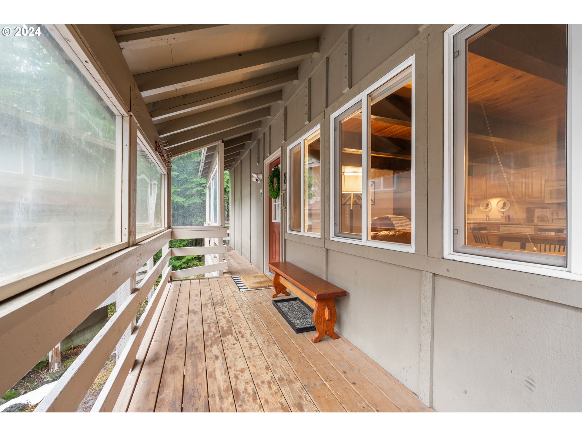88460 Government Camp Loop, Unit 8 Government Camp, OR 97028 - Photo 31 of 38 a view of outdoor space and deck