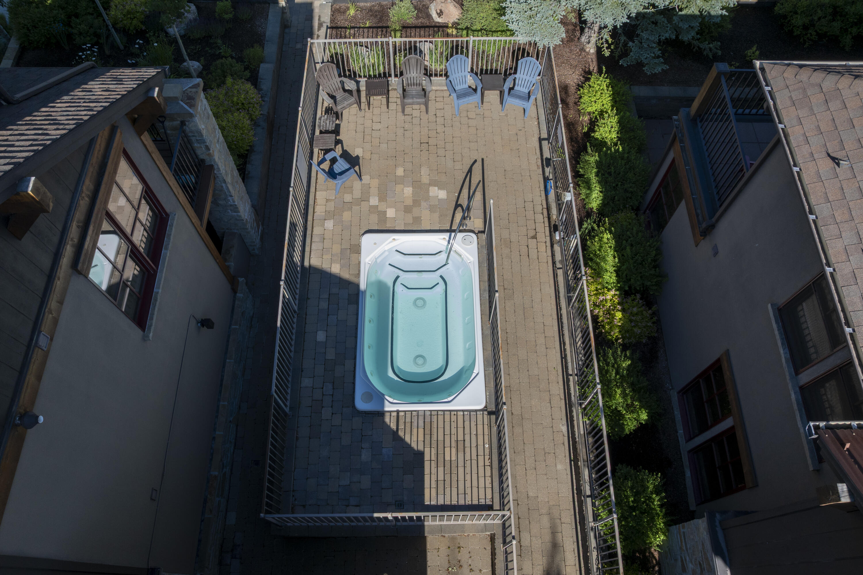 101 Emerald Street, Unit J Ketchum, ID 83340 - Photo 30 of 38 Aerial of Spa