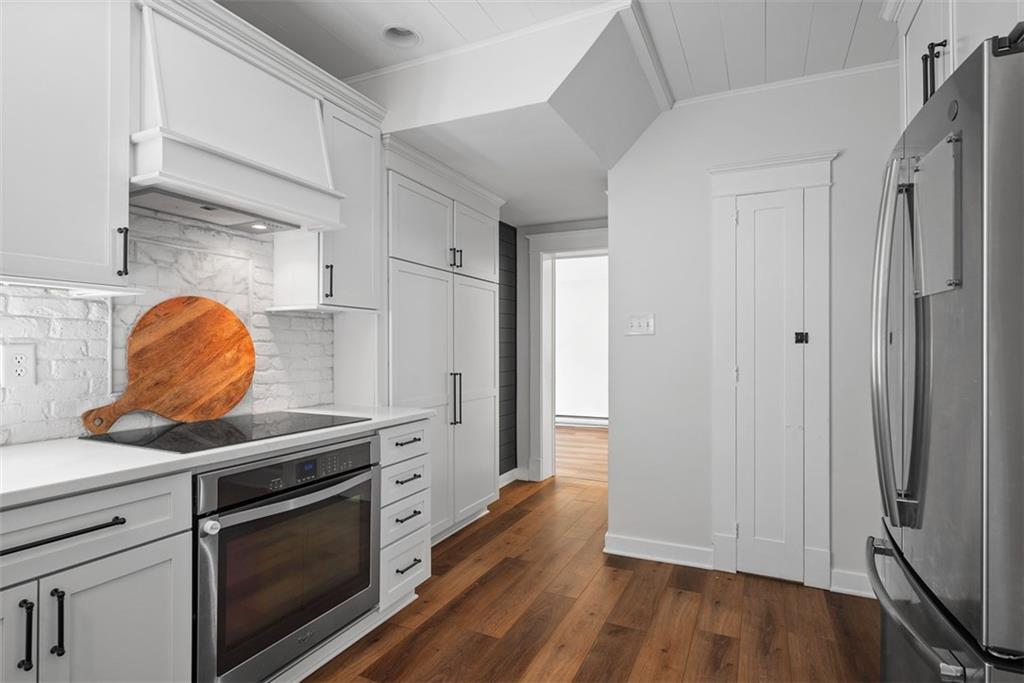 853 West Ingomar Road Pittsburgh, PA 15237 - Photo 6 of 50 The long narrow door is a spice cabinet and check out the large double door pantry but you also have a walk-in Butler's pantry!