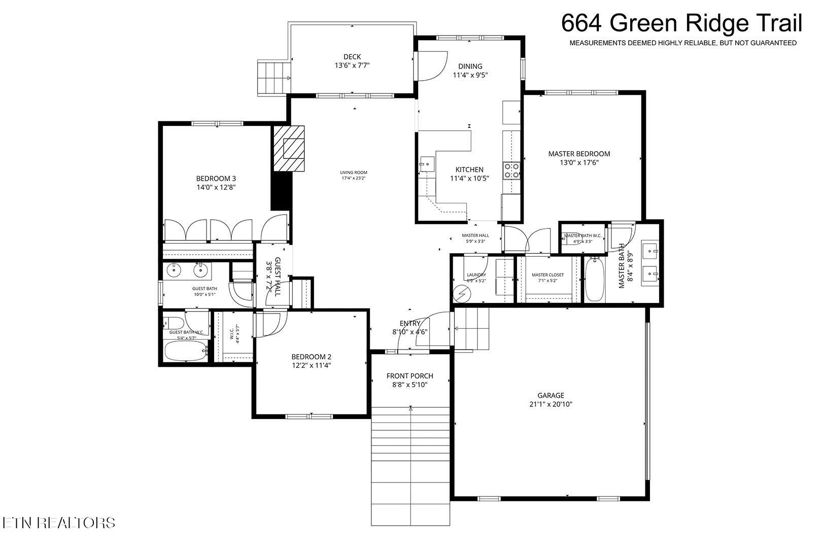 664 Green Ridge Trail Harriman, TN 37748 - Photo 50 of 50 50_GreenRidgeTrail_664_FloorPlan