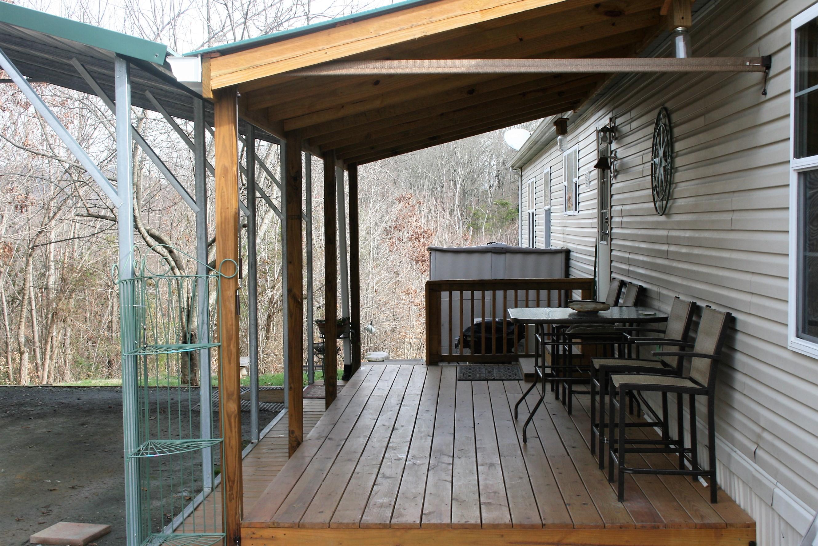 8831 Trout Road Mascot, TN 37806 - Photo 4 of 32 Back porch sittin'