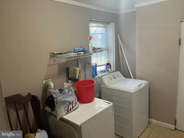a room with storage and utility