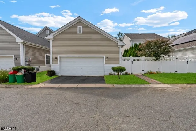 a house view with a backyard space