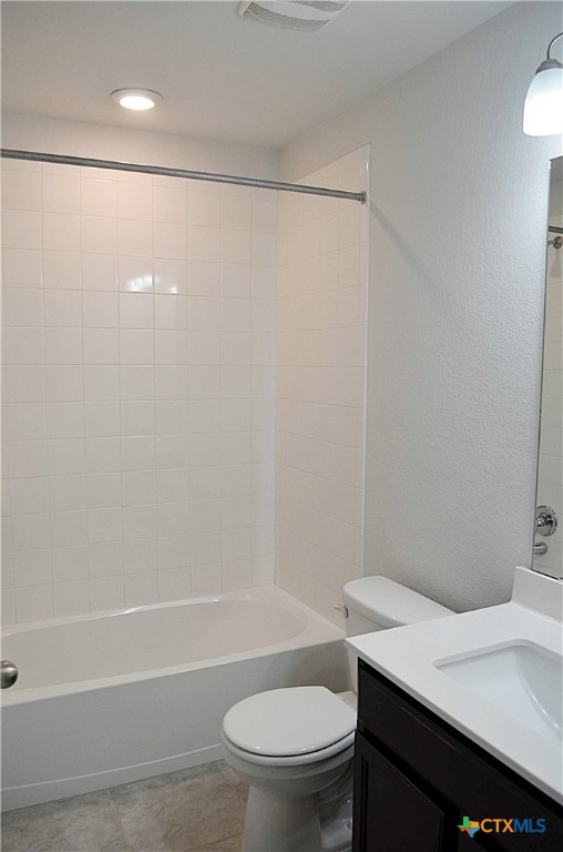 2606 Cortona Street Harker Heights, TX 76548 - Photo 27 of 40 a bathroom with a sink a toilet and shower