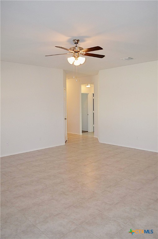 2606 Cortona Street Harker Heights, TX 76548 - Photo 7 of 40 a view of a livingroom with a ceiling fan and window