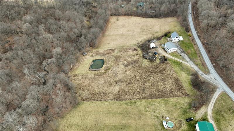 163 Upper Service Road Hookstown, PA 15050 - Photo 35 of 41 a aerial view of a house with a yard