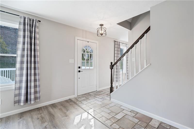 163 Upper Service Road Hookstown, PA 15050 - Photo 6 of 41 a view of an entryway with staircase