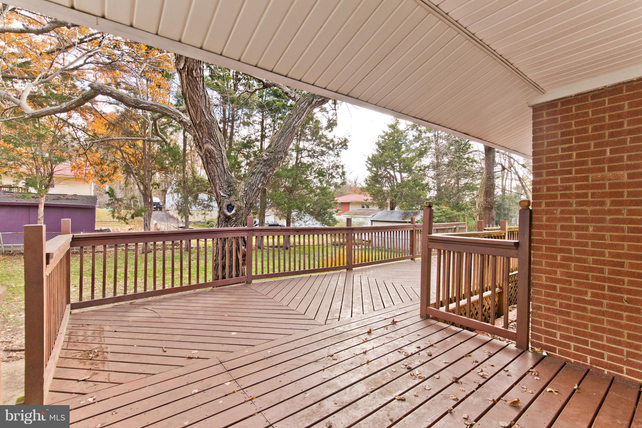 6707 Greendale Road Alexandria, VA 22310 - Photo 36 of 45 Rear Deck