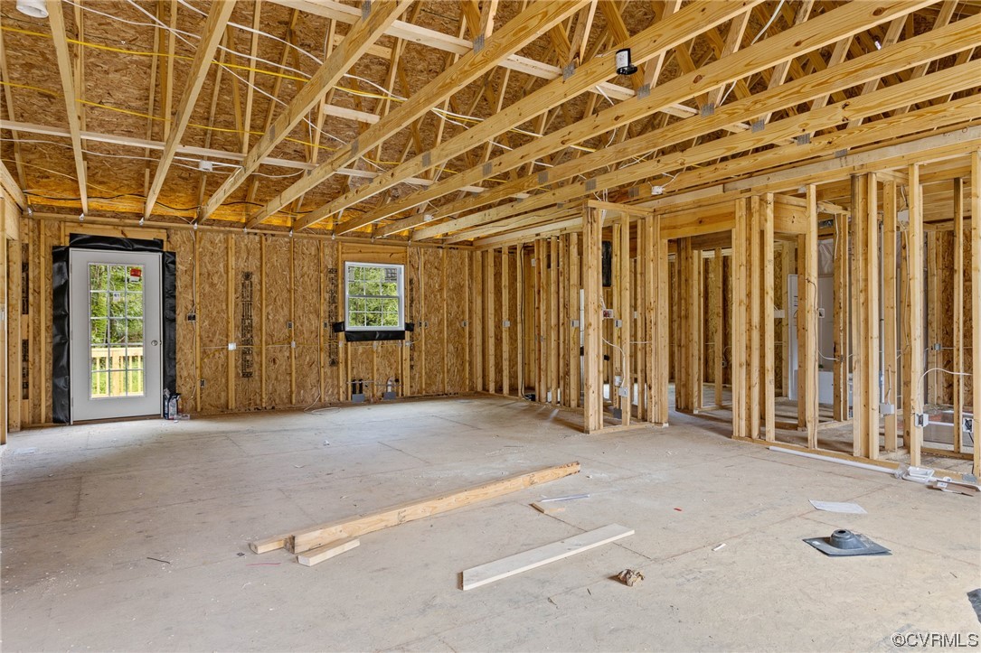 9038 Railroad Bed Road Carson, VA 23830 - Photo 5 of 13 a view of an empty room with windows