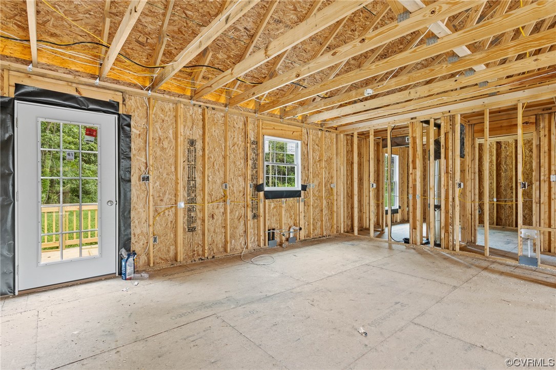 9038 Railroad Bed Road Carson, VA 23830 - Photo 8 of 13 an empty room with windows