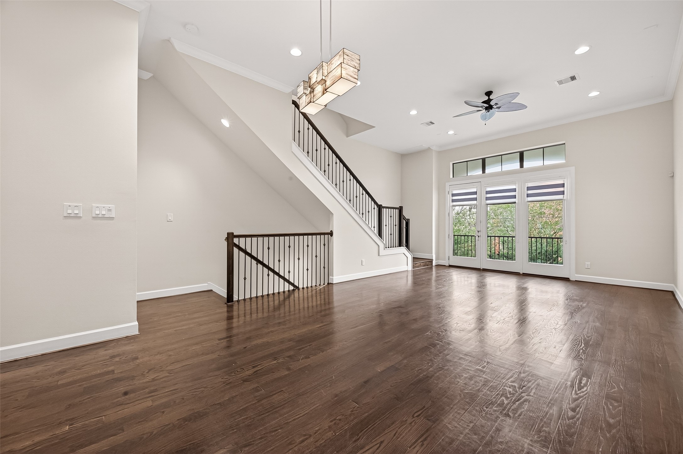 5305 Weslayan Street Houston, TX 77005 - Photo 12 of 50 a view of an entryway with wooden floor