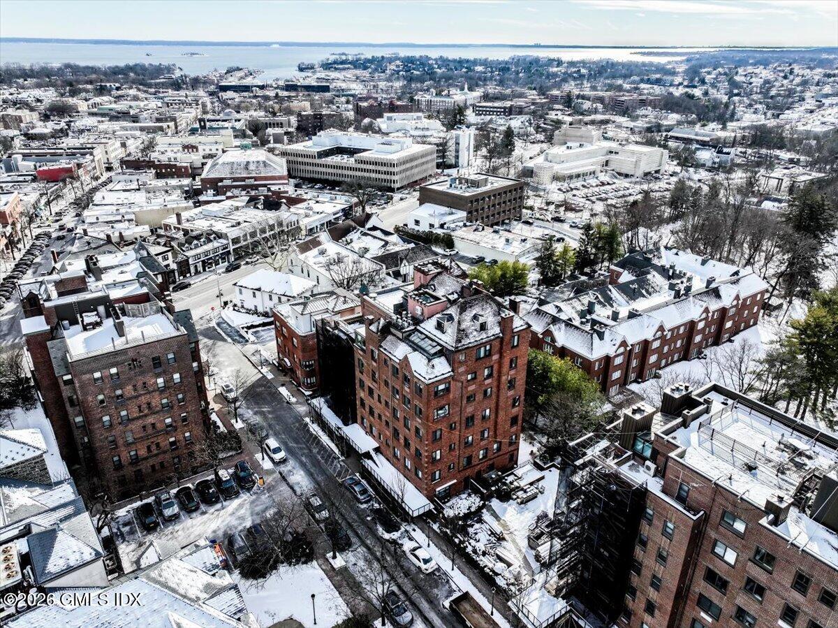 11 Lafayette Court, Unit 5B Greenwich, CT 06830 - Photo 31 of 34 Aerial view