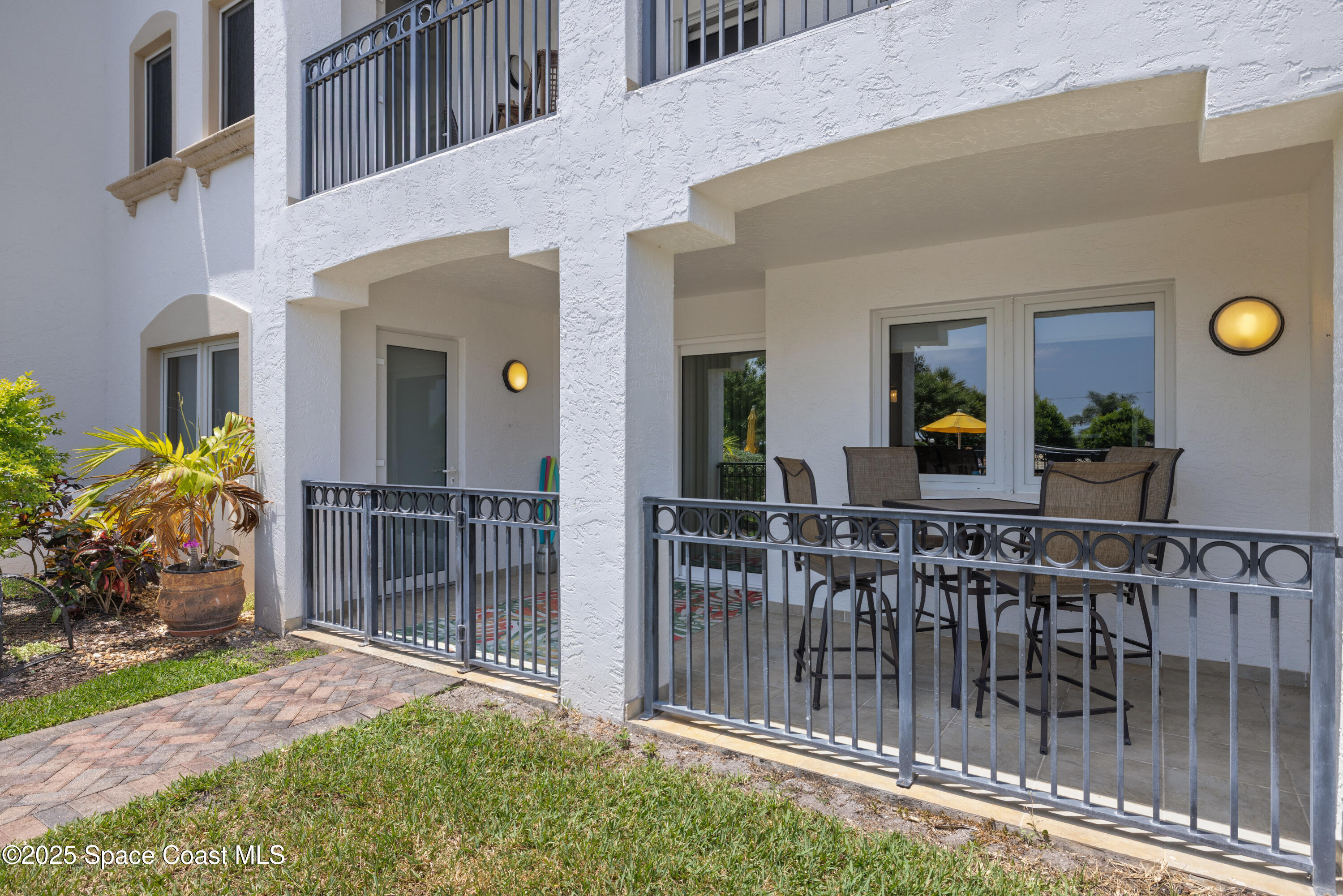 1623 Indian River Drive, Unit 103 Sebastian, FL 32958 - Photo 4 of 36 a view of a house with backyard and porch