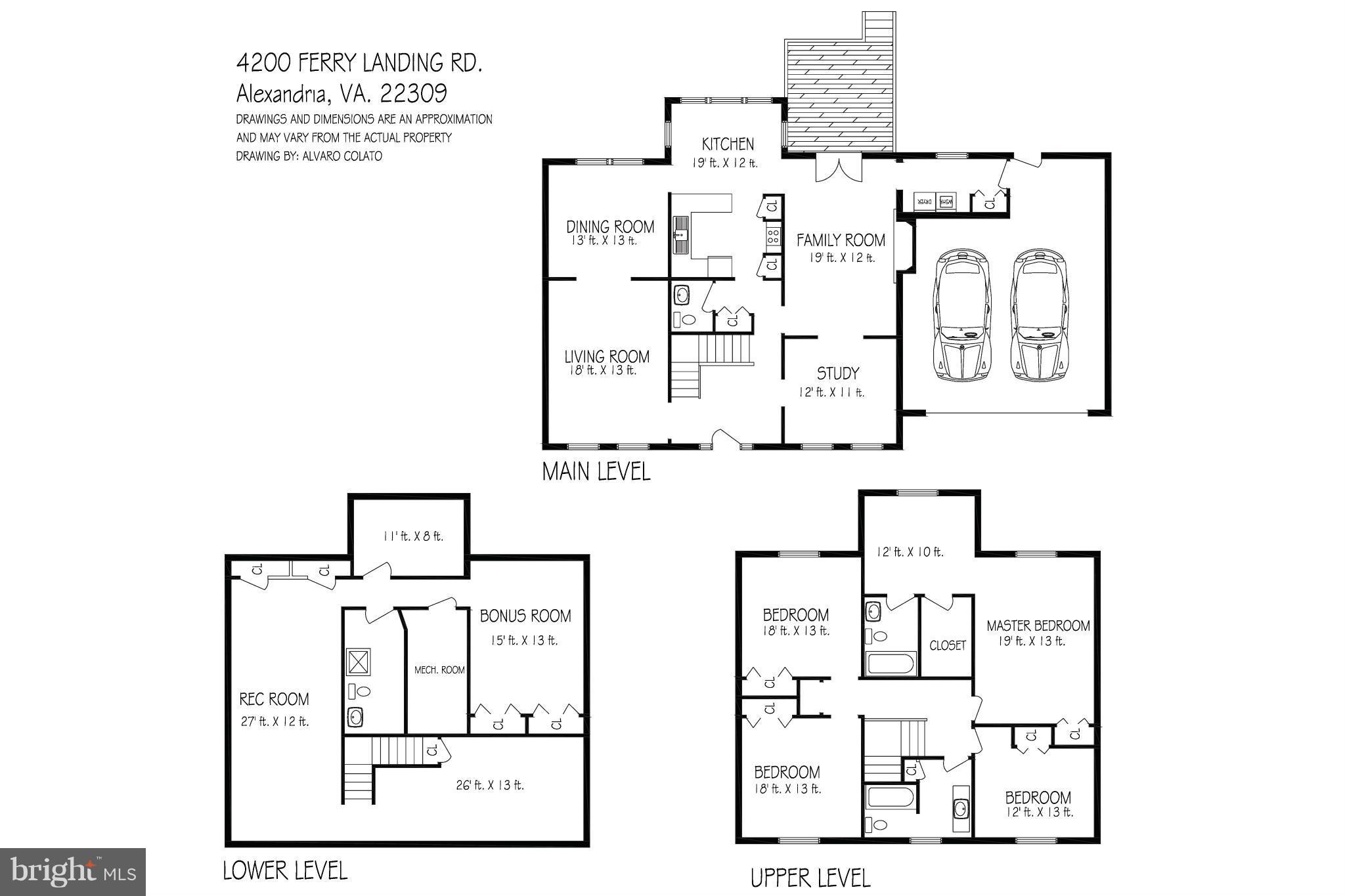 4200 Ferry Landing Road Alexandria, VA 22309 - Photo 24 of 24 Floor Plan