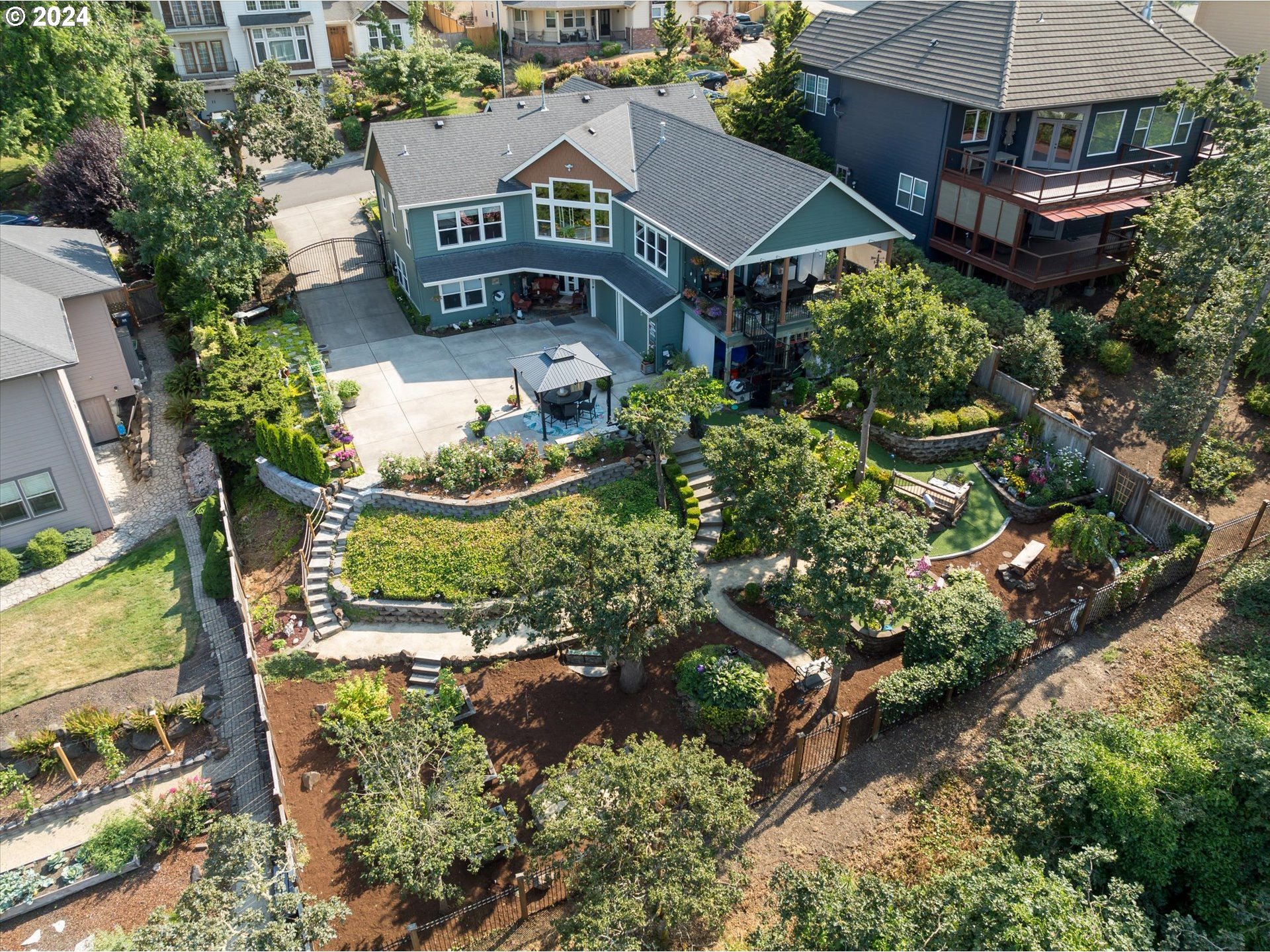 6188 Fernhill Loop Springfield, OR 97478 - Photo 40 of 40 an aerial view of a house