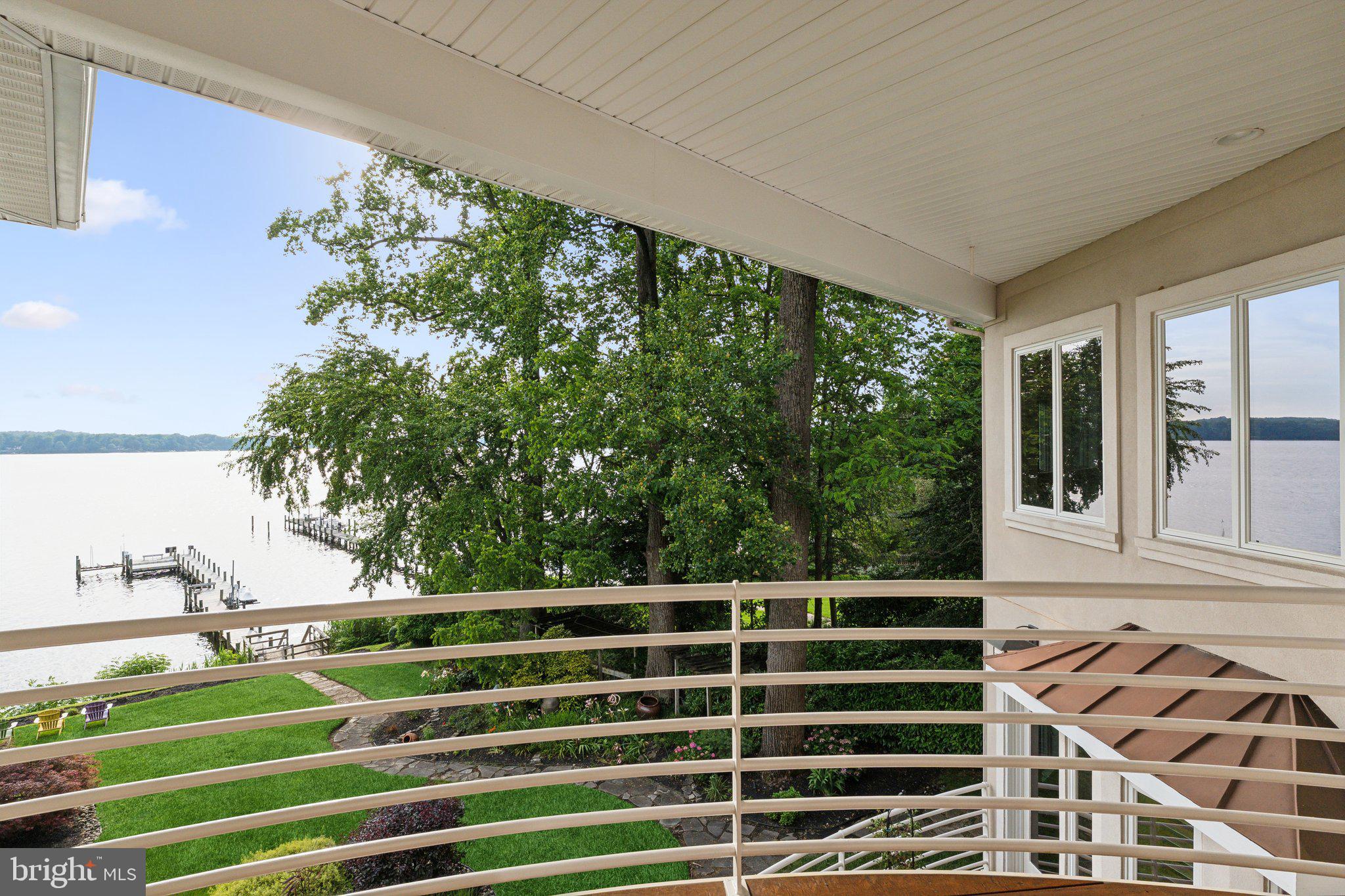 922 Old County Road Severna Park, MD 21146 - Photo 7 of 61 a view of a balcony with an outdoor space