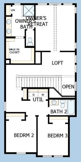 821 Nadal Path Round Rock, TX 78664 - Photo 18 of 18 Floor Plan - 2nd Floor