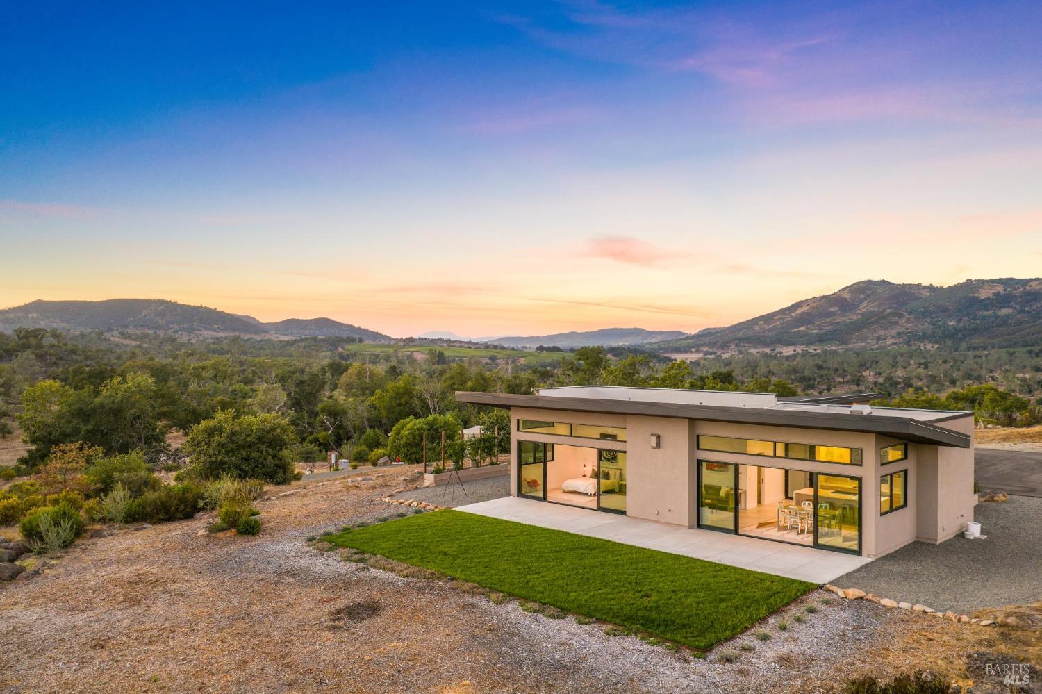 3400 Atlas Peak Road Napa, CA 94558 - Photo 27 of 34 a view of house with yard and outdoor space