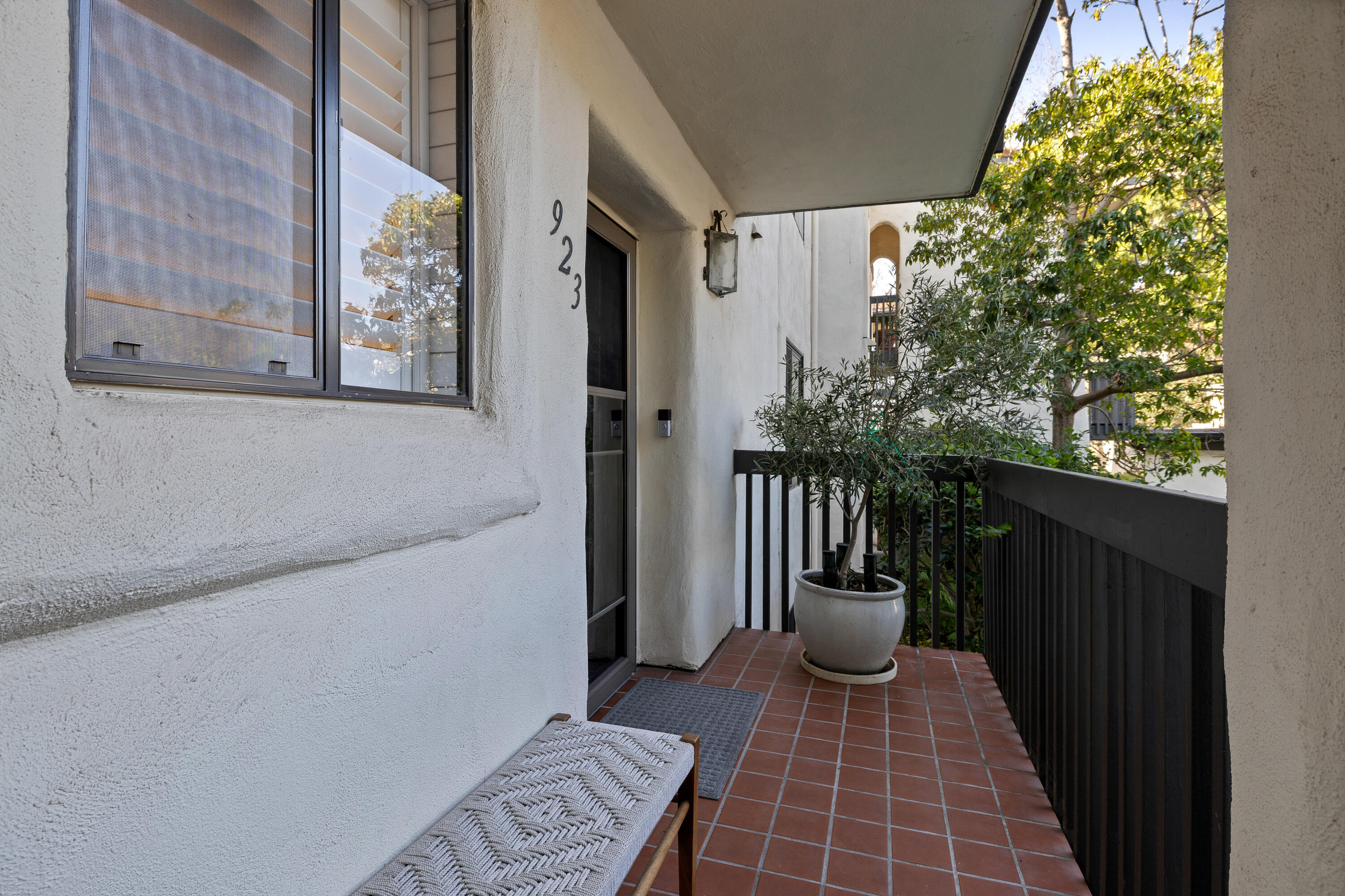 3375 Foothill Road, Unit 923 Carpinteria, CA 93013 - Photo 20 of 25 a view of a balcony with chair and potted plant