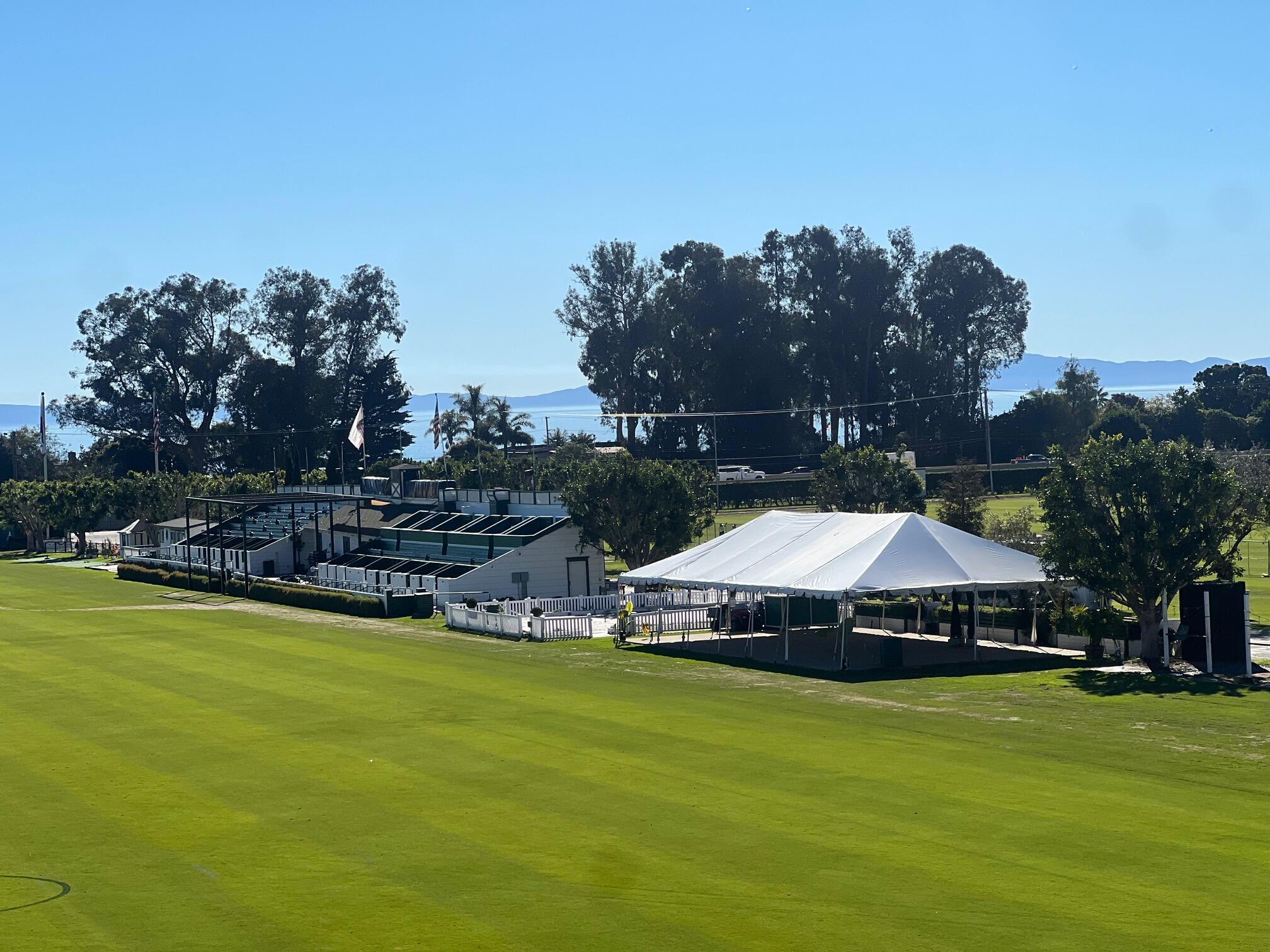 3375 Foothill Road, Unit 923 Carpinteria, CA 93013 - Photo 4 of 25 a aerial view of a house with swimming pool and trees in the background