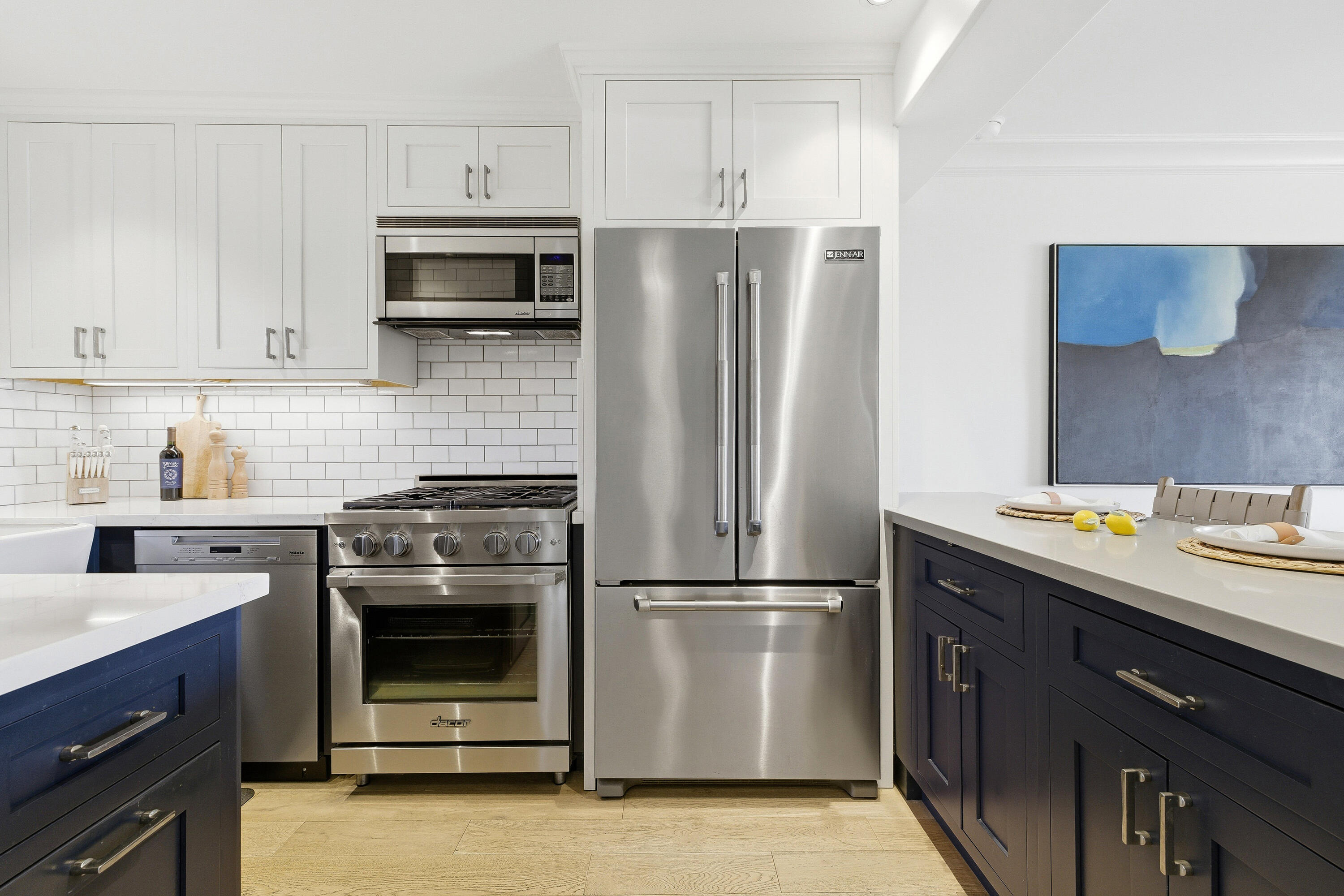 3375 Foothill Road, Unit 923 Carpinteria, CA 93013 - Photo 6 of 23 a kitchen with stainless steel appliances granite countertop a refrigerator stove and sink