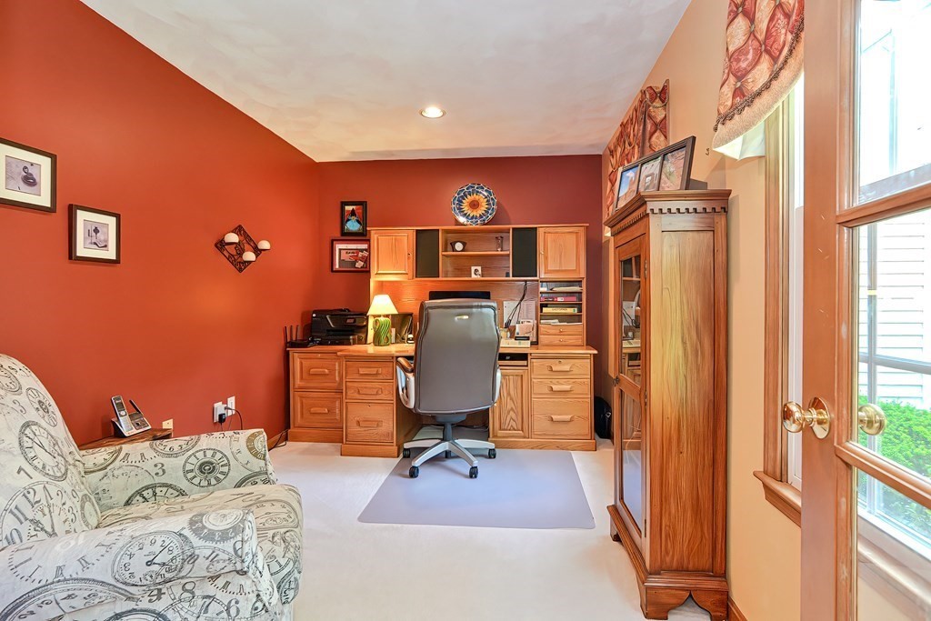 2 Harrison Place Franklin, MA 02038 - Photo 5 of 34 a view of a workspace with furniture and a window