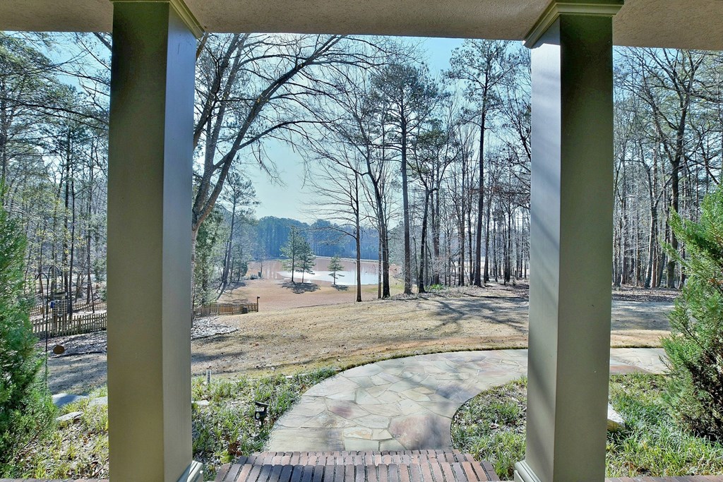 View from front door