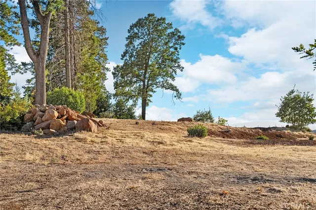 a view of mountain with a snow