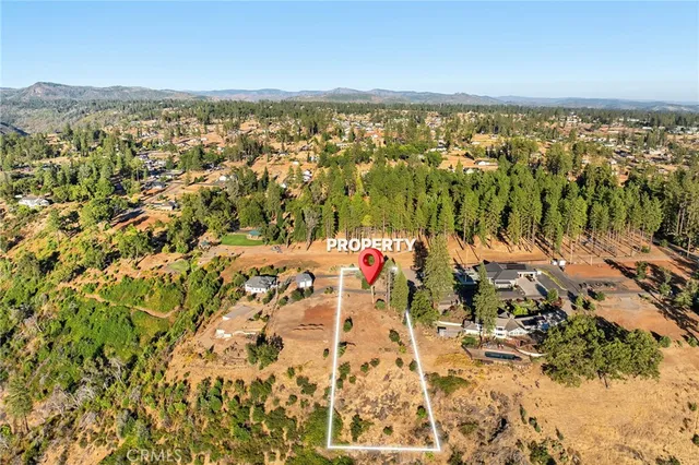 a view of a lake with a mountain in the background