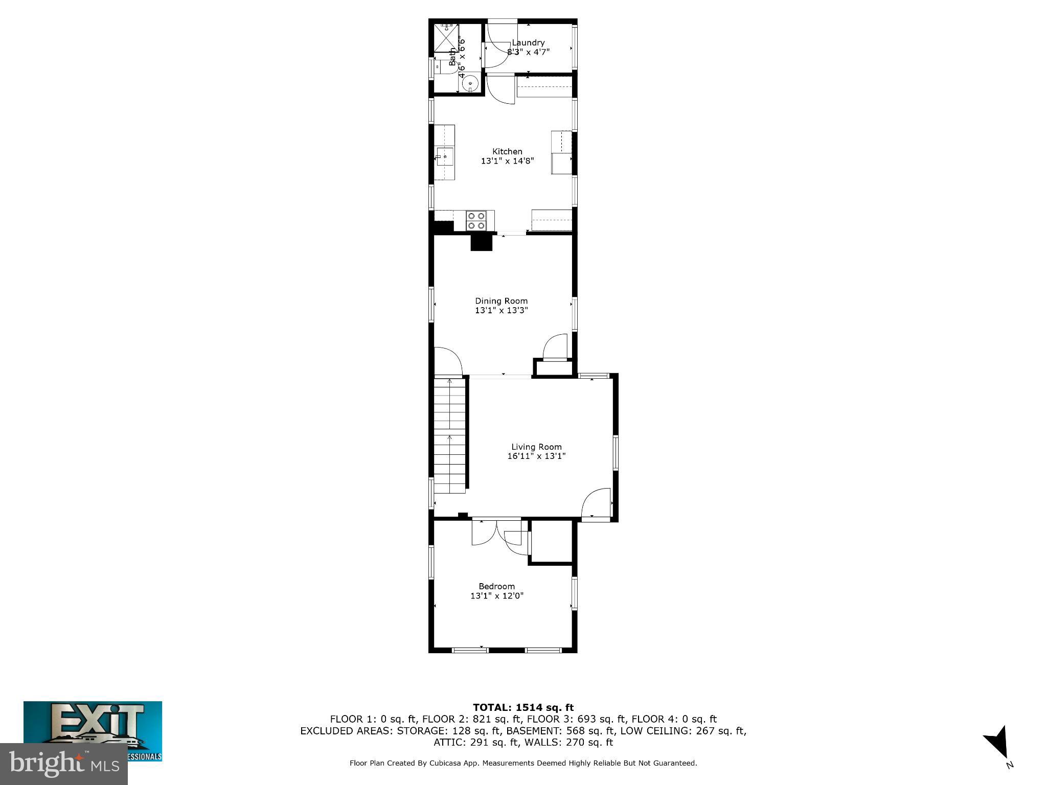 217 Smith Street Salem, NJ 08079 - Photo 21 of 23 a picture of a floor plan