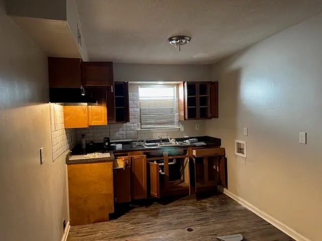 a view of empty room