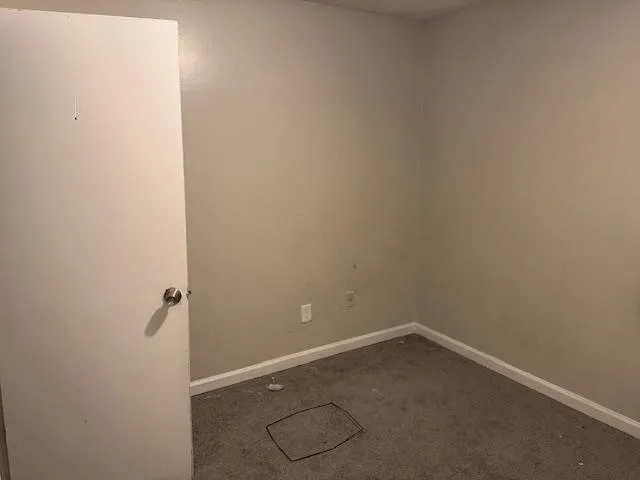 a bathroom with a tub