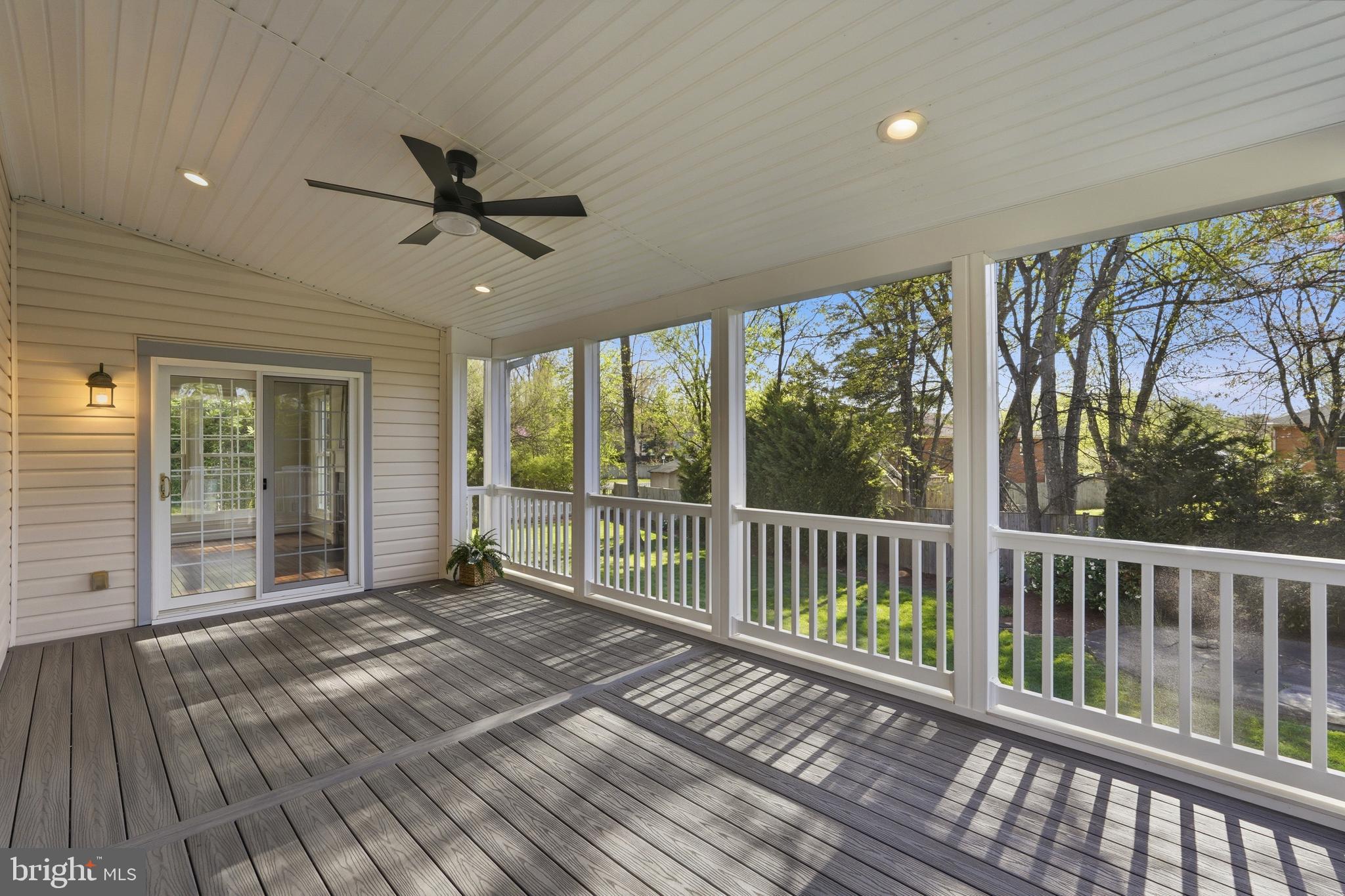 3714 Monitor Place Olney, MD 20832 - Photo 16 of 49 a view of a porch with wooden floor and outdoor space