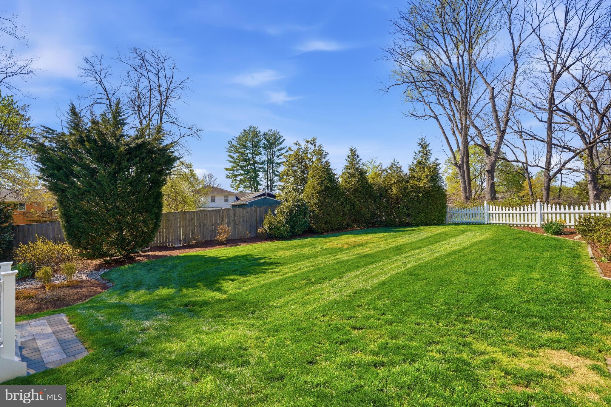 3714 Monitor Place Olney, MD 20832 - Photo 43 of 49 a view of a backyard with large trees