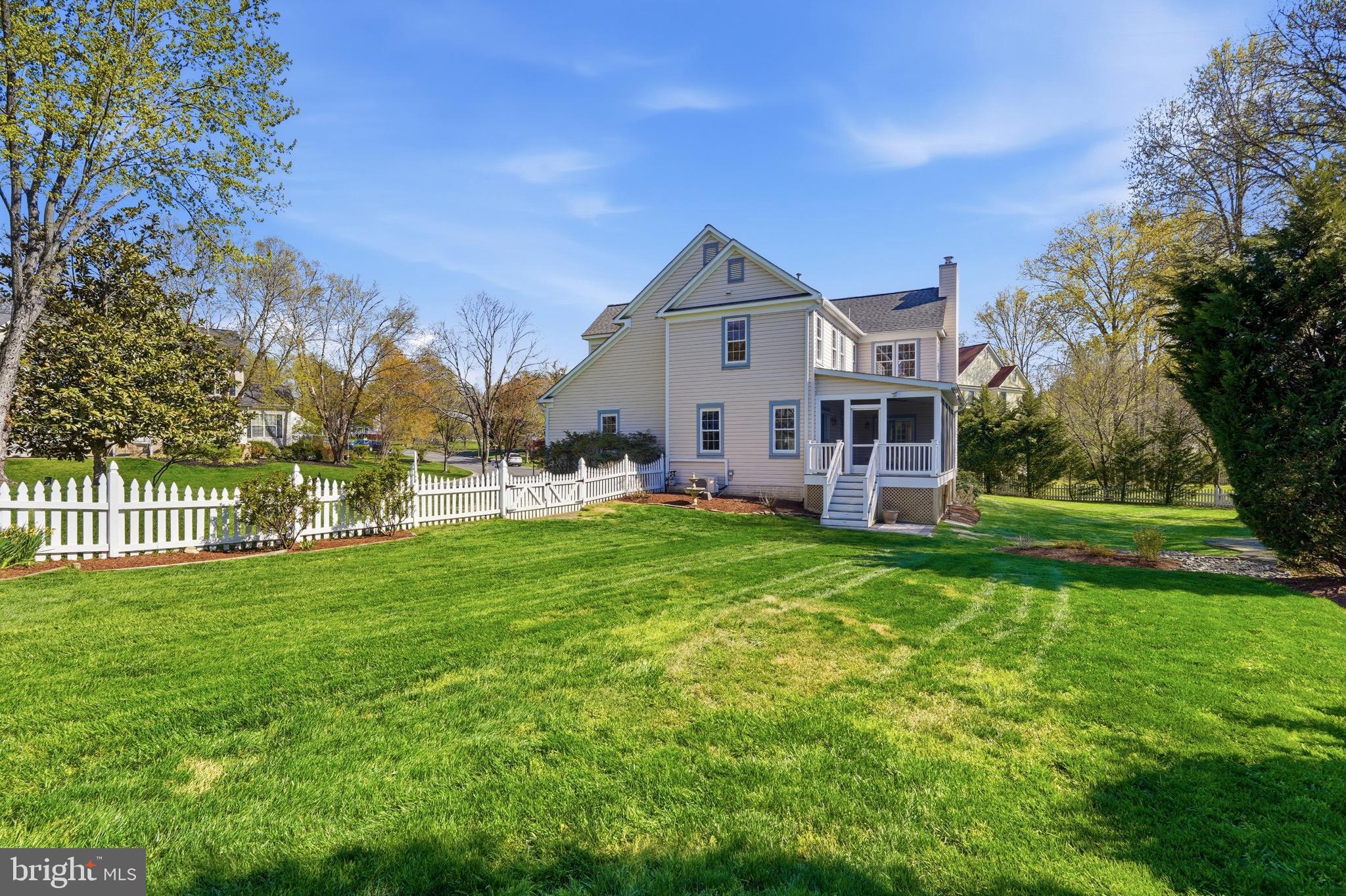3714 Monitor Place Olney, MD 20832 - Photo 44 of 49 a front view of a house with a yard