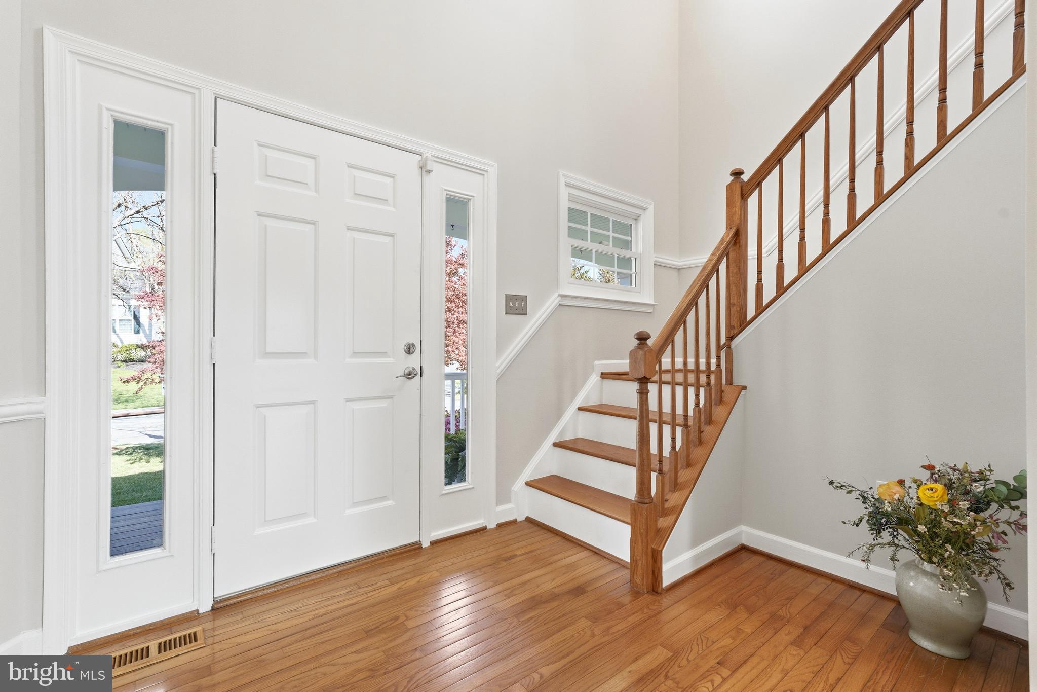 3714 Monitor Place Olney, MD 20832 - Photo 7 of 49 a view of entryway with wooden floor
