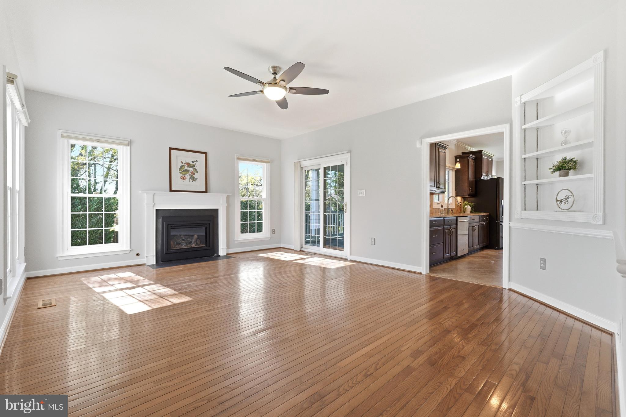 3714 Monitor Place Olney, MD 20832 - Photo 9 of 49 a view of an empty room with window and fire place