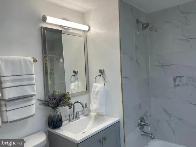 a view of swimming pool from a window