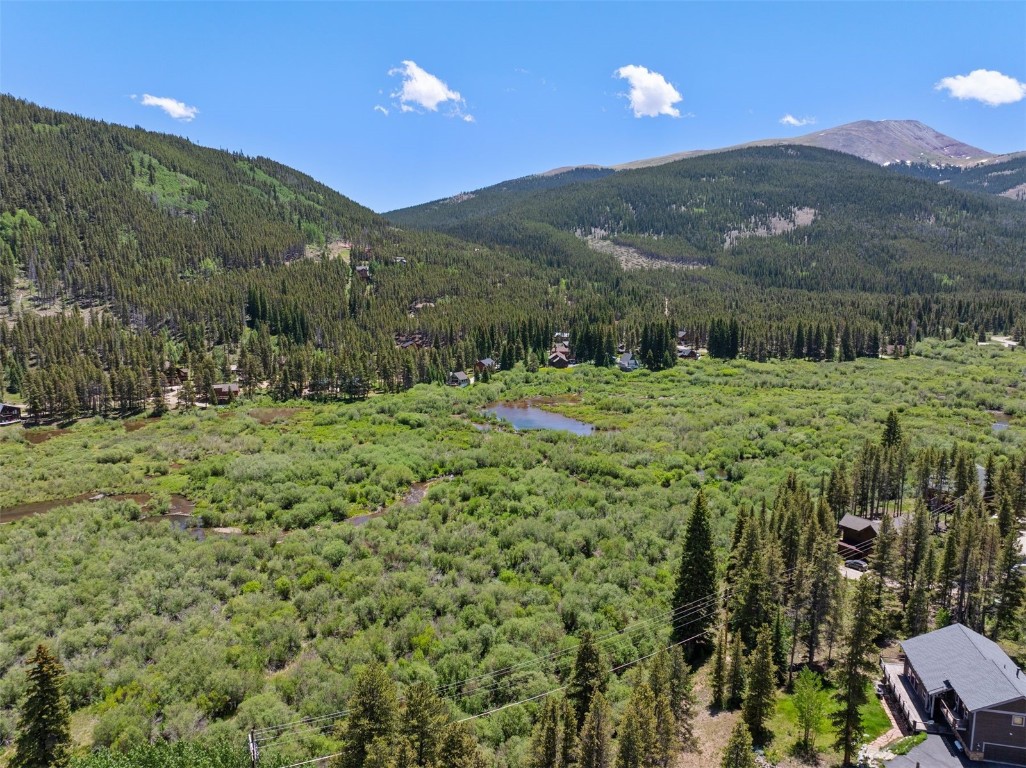 16 Rustic Terrace Breckenridge, CO 80424 - Photo 13 of 15 a view of a lush green hillside and a houses