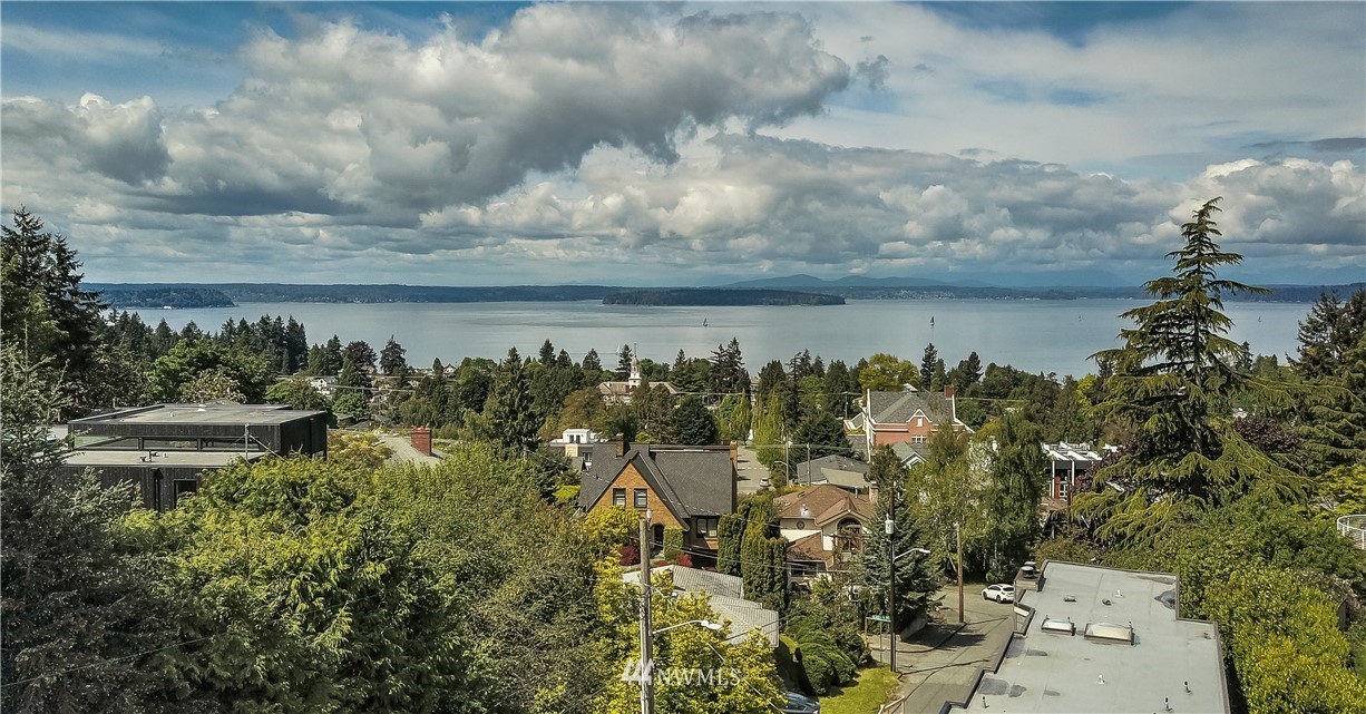 4032 Southwest Myrtle Street Seattle, WA 98136 - Photo 2 of 23 a view of a lake in middle of forest