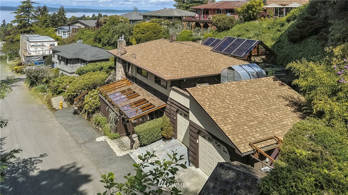 4032 Southwest Myrtle Street Seattle, WA 98136 - Photo 23 of 23 an aerial view of a house having yard