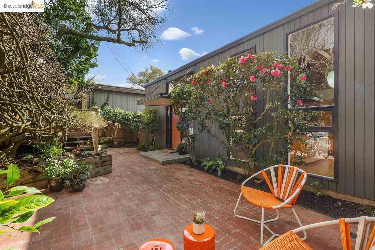 134 Hill Road Berkeley, CA 94708 - Photo 1 of 1 Main Entry and Private patio